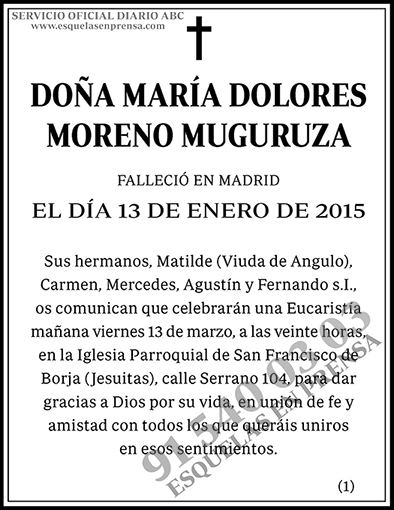 María Dolores Moreno Muguruza
